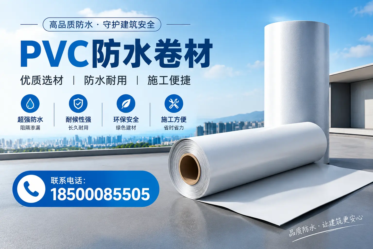 如何评估PVC防水卷材的性价比?常德消费者必读